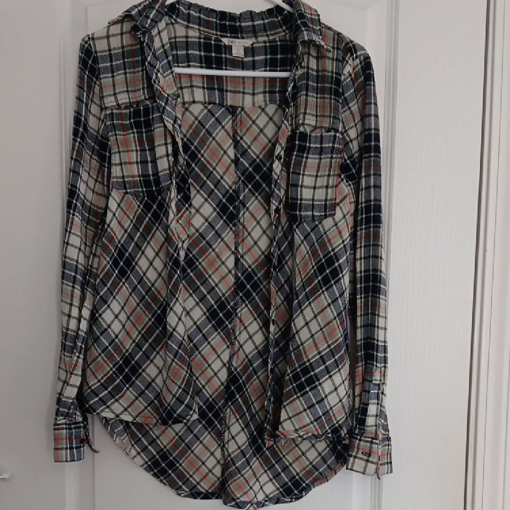 Cato Vintage Plaid Flannel - Small